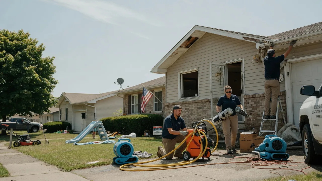 Water Damage Restoration in Cadillac, MI near me
